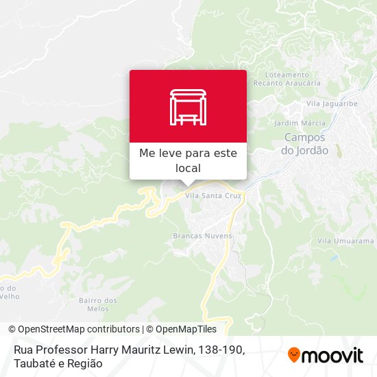 Rua Professor Harry Mauritz Lewin, 138-190 mapa