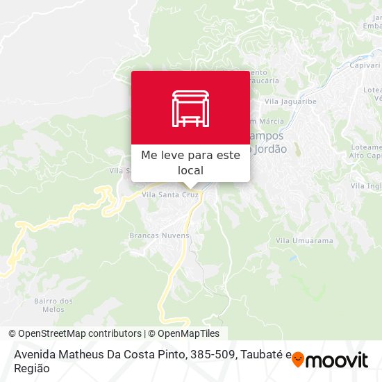 Avenida Matheus Da Costa Pinto, 385-509 mapa