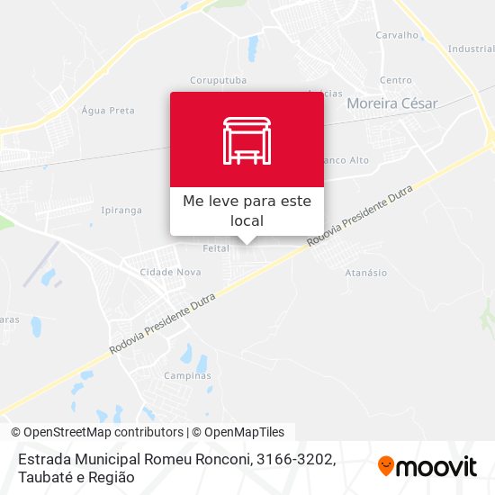 Estrada Municipal Romeu Ronconi, 3166-3202 mapa