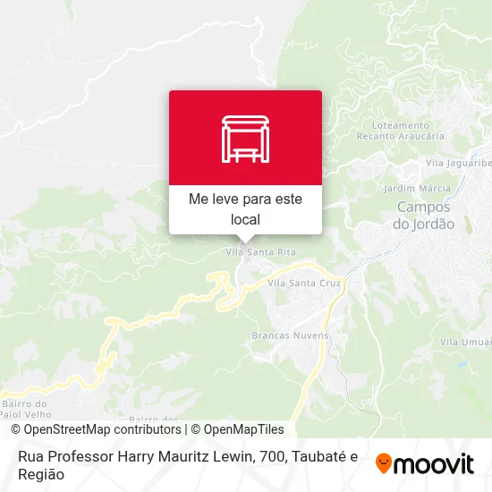Rua Professor Harry Mauritz Lewin, 700 mapa