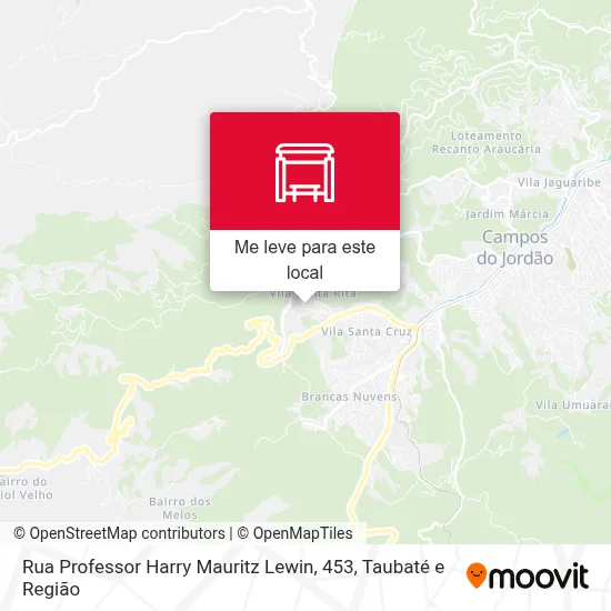 Rua Professor Harry Mauritz Lewin, 453 mapa