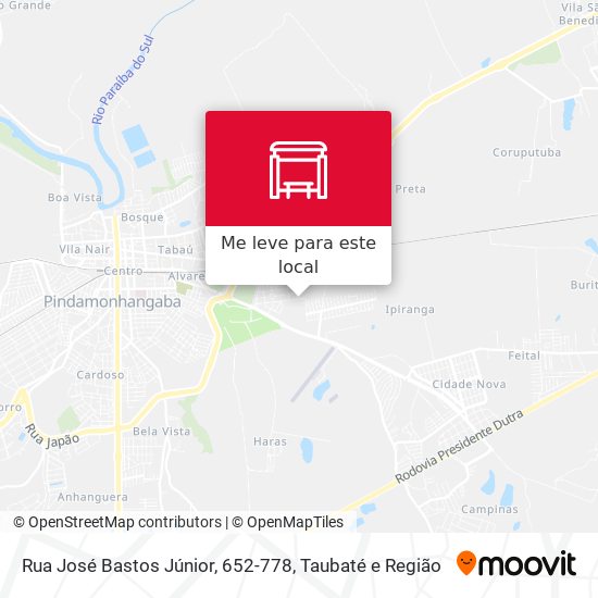 Rua José Bastos Júnior, 652-778 mapa