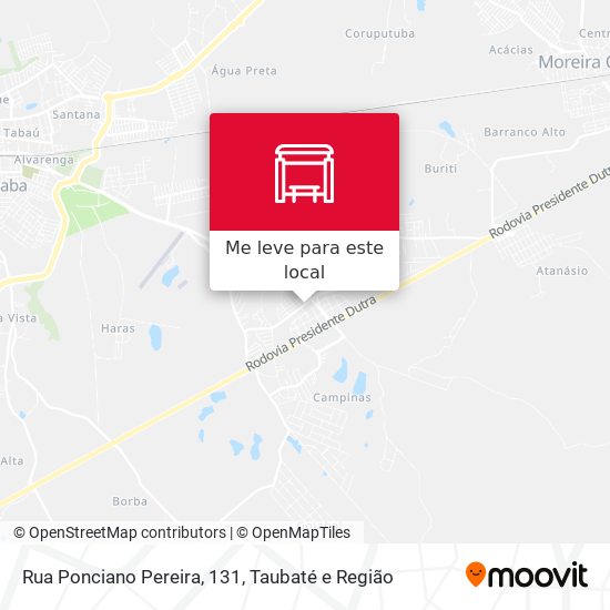 Rua Ponciano Pereira, 131 mapa
