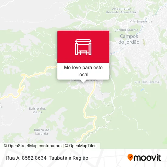Rua A, 8582-8634 mapa