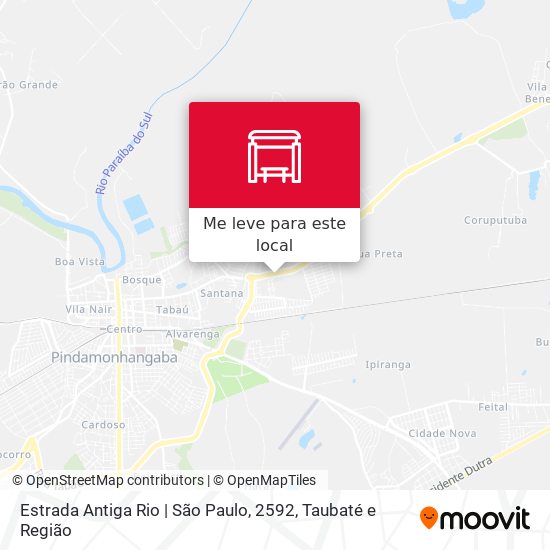 Estrada Antiga Rio | São Paulo, 2592 mapa