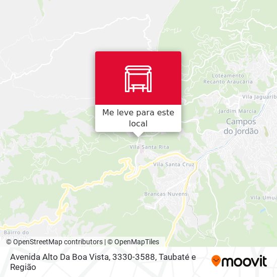 Avenida Alto Da Boa Vista, 3330-3588 mapa