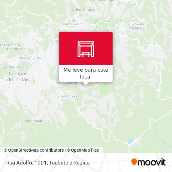 Rua Adolfo, 1001 mapa