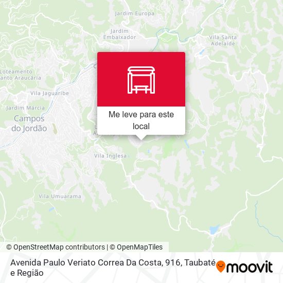 Avenida Paulo Veriato Correa Da Costa, 916 mapa
