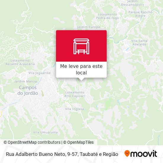 Rua Adalberto Bueno Neto, 9-57 mapa
