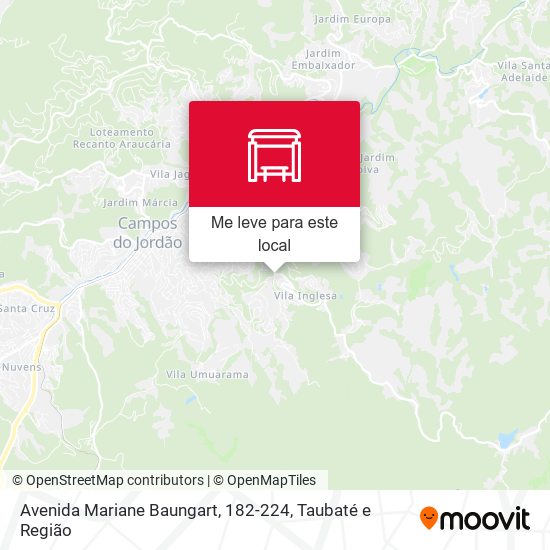 Avenida Mariane Baungart, 182-224 mapa