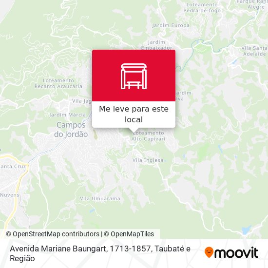 Avenida Mariane Baungart, 1713-1857 mapa