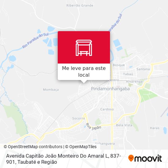 Avenida Capitão João Monteiro Do Amaral L, 837-901 mapa