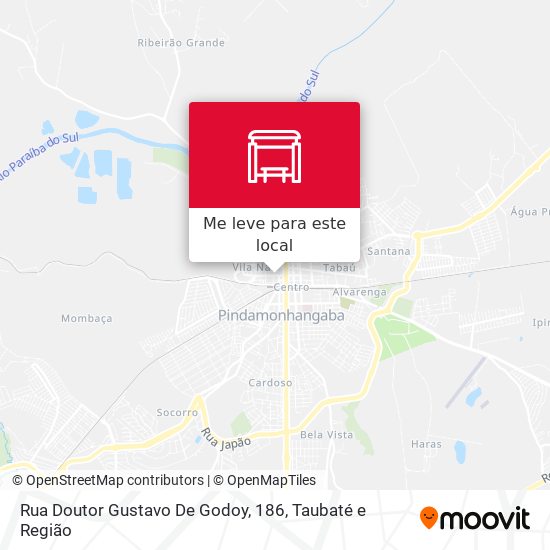 Rua Doutor Gustavo De Godoy, 186 mapa