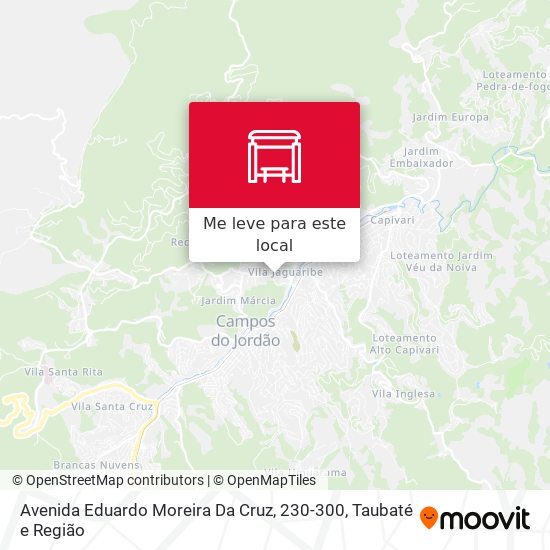 Avenida Eduardo Moreira Da Cruz, 230-300 mapa