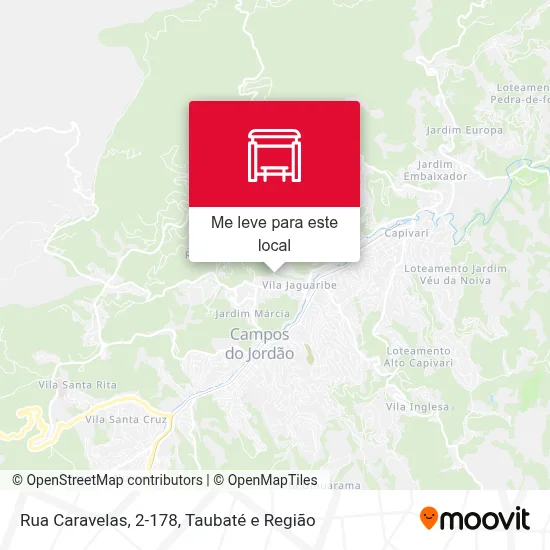 Rua Caravelas, 2-178 mapa