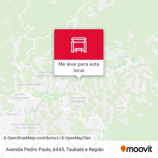 Avenida Pedro Paulo, 6445 mapa