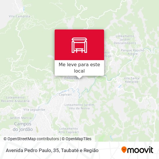 Avenida Pedro Paulo, 35 mapa