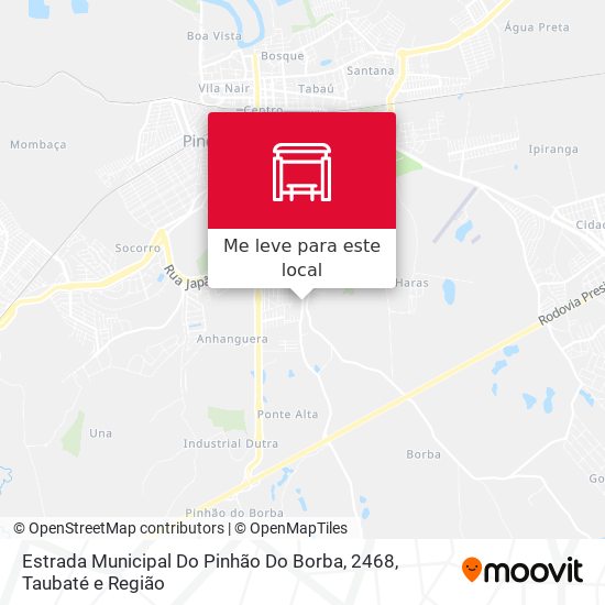 Estrada Municipal Do Pinhão Do Borba, 2468 mapa