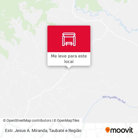 Estr. Jesus A. Miranda mapa