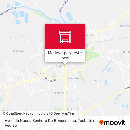 Avenida Nossa Senhora Do Bonsucesso mapa