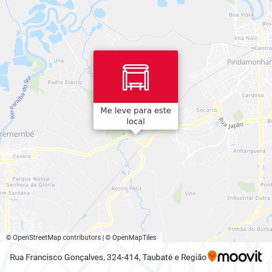 Rua Francisco Gonçalves, 324-414 mapa