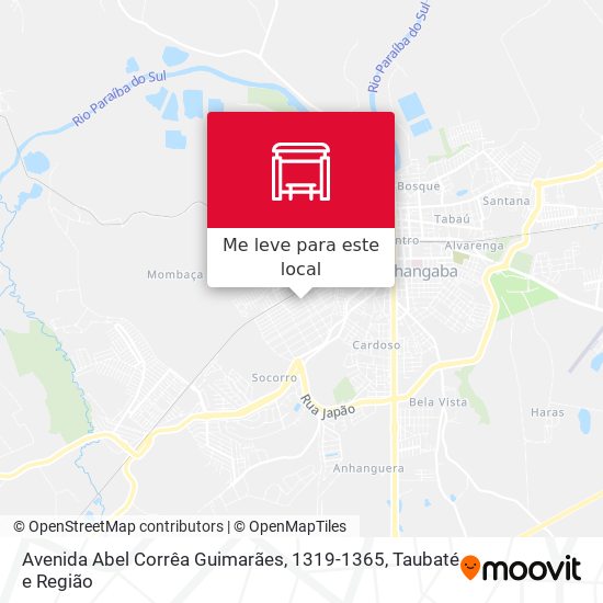 Avenida Abel Corrêa Guimarães, 1319-1365 mapa