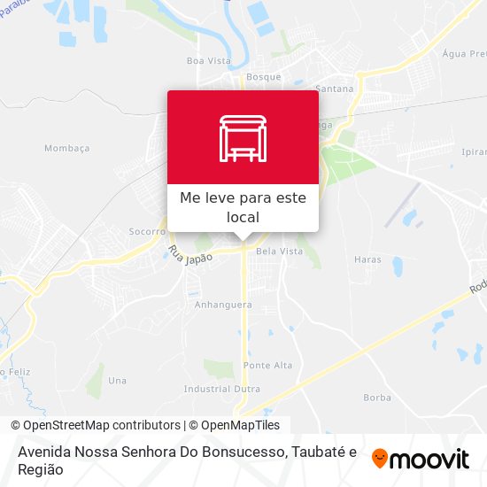 Avenida Nossa Senhora Do Bonsucesso mapa