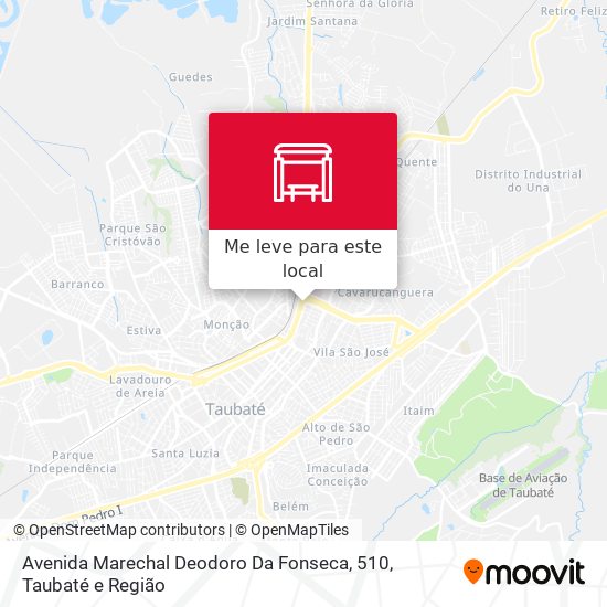 Avenida Marechal Deodoro Da Fonseca, 510 mapa