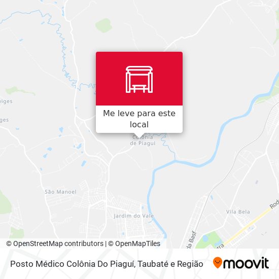 Posto Médico Colônia Do Piaguí mapa