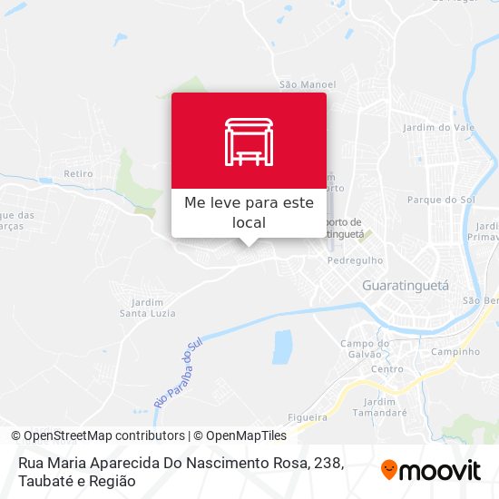 Rua Maria Aparecida Do Nascimento Rosa, 238 mapa