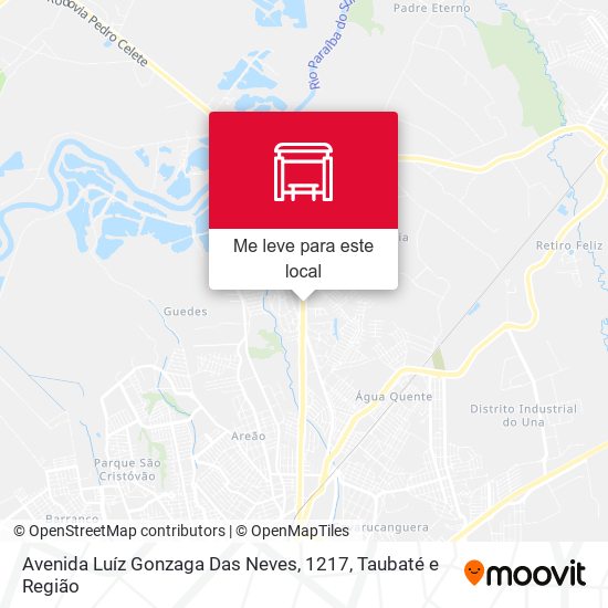 Avenida Luíz Gonzaga Das Neves, 1217 mapa