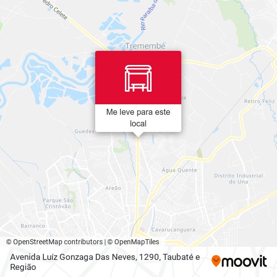 Avenida Luíz Gonzaga Das Neves, 1290 mapa