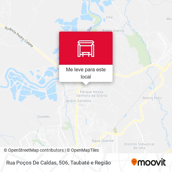 Rua Poços De Caldas, 506 mapa