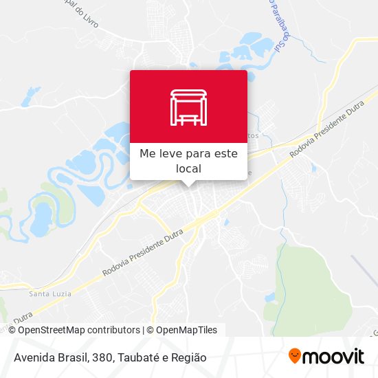 Avenida Brasil, 380 mapa