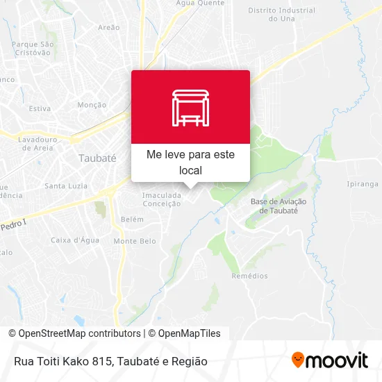 Rua Toiti Kako 815 mapa