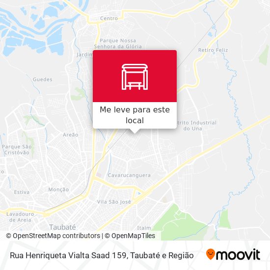 Rua Henriqueta Vialta Saad 159 mapa