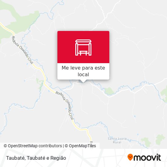 Taubaté mapa