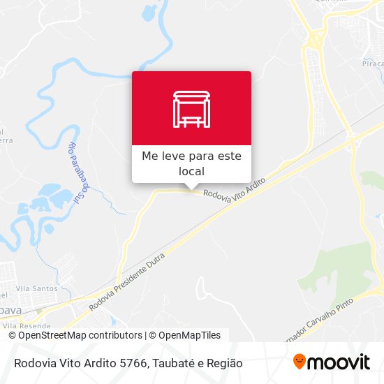 Rodovia Vito Ardito 5766 mapa