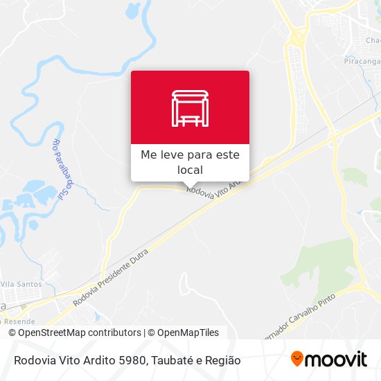 Rodovia Vito Ardito 5980 mapa