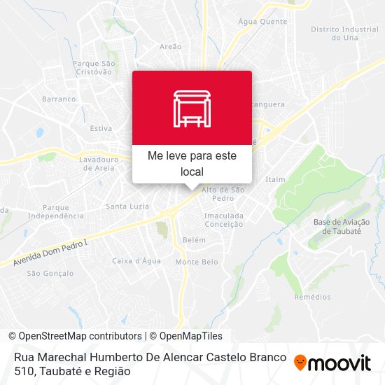 Rua Marechal Humberto De Alencar Castelo Branco 510 mapa