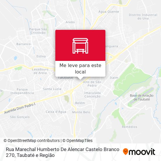 Rua Marechal Humberto De Alencar Castelo Branco 270 mapa