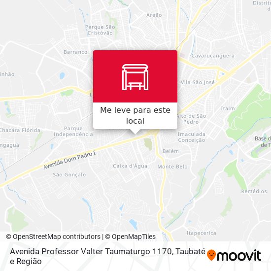 Avenida Professor Valter Taumaturgo 1170 mapa