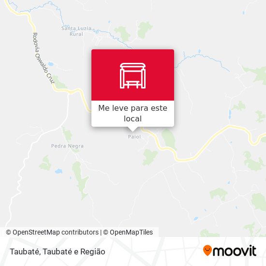 Taubaté mapa