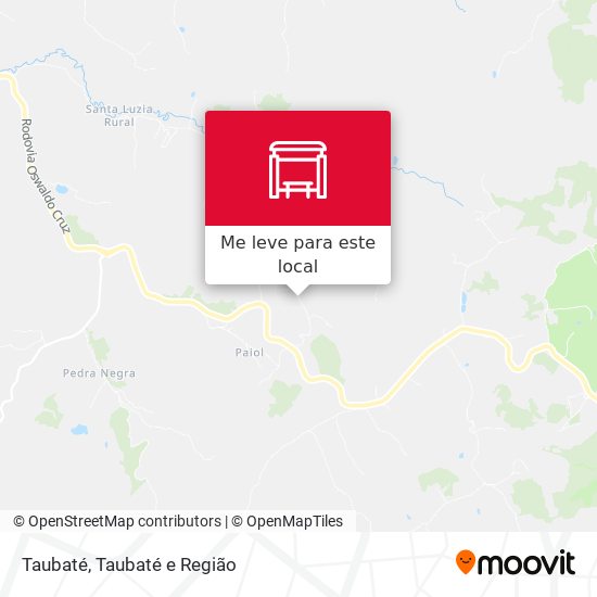 Taubaté mapa