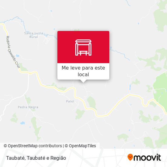 Taubaté mapa