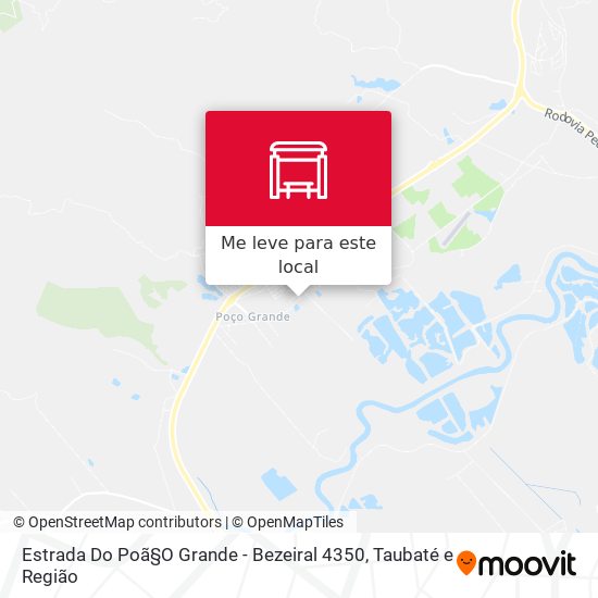 Estrada Do Poã§O Grande - Bezeiral 4350 mapa
