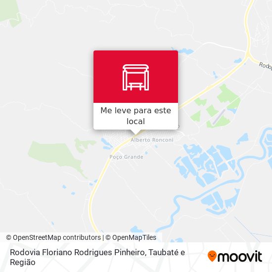 Rodovia Floriano Rodrigues Pinheiro mapa