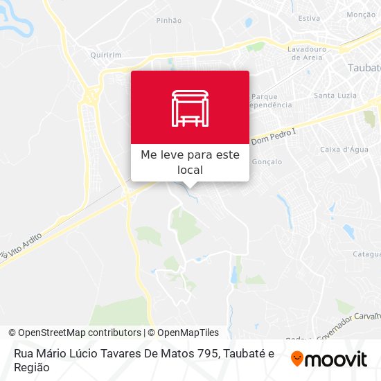 Rua Mário Lúcio Tavares De Matos 795 mapa