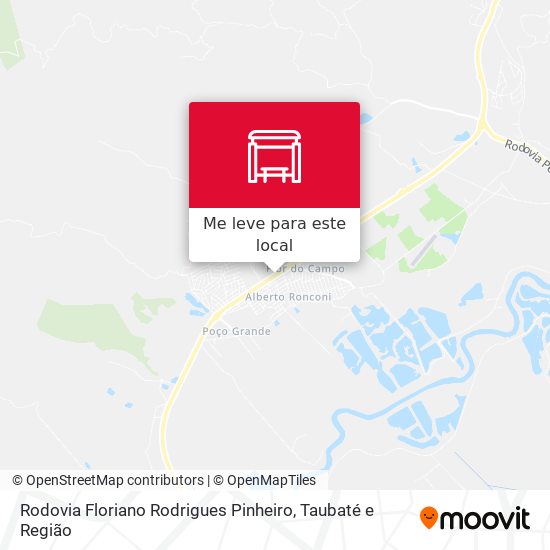 Rodovia Floriano Rodrigues Pinheiro mapa