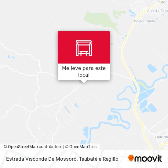 Estrada Visconde De Mossoró mapa